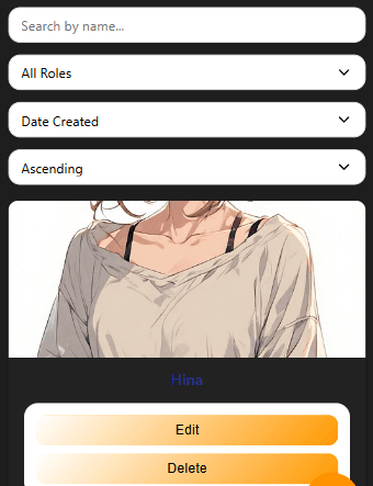 Character Library & Profiles preview 2