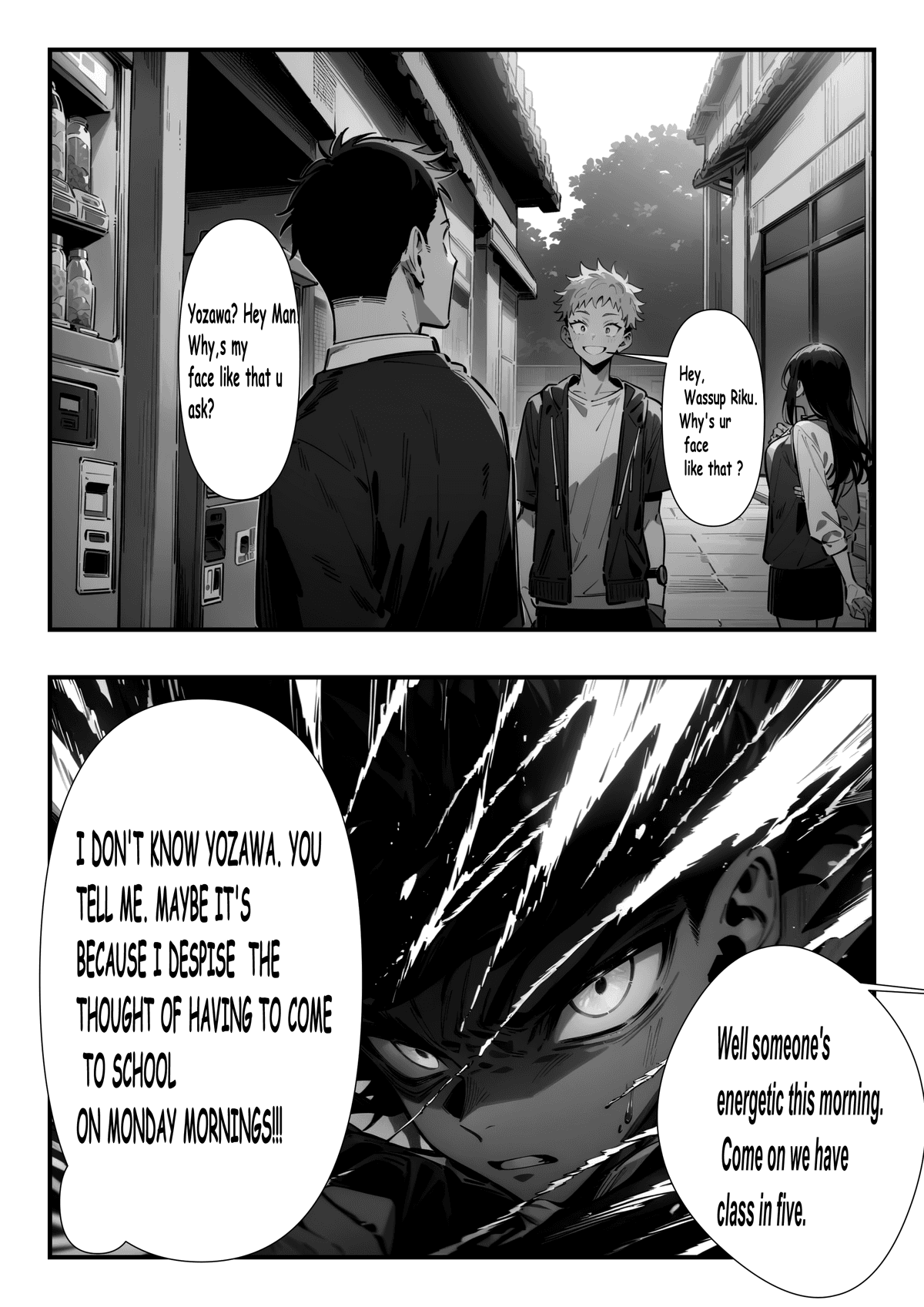 Sample manga page 2